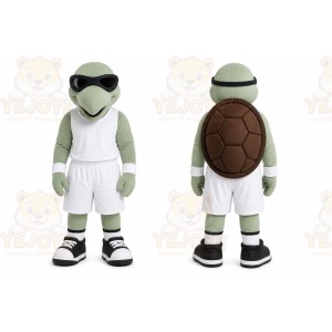 Green Turtle Mascot Costume for Sports Events