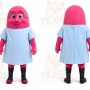 Pink Abstract Character Mascot Costume for Events and Promotions