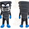 Gray Tornado Mascot Costume for Events and Promotions