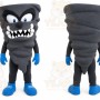 Gray Tornado Mascot Costume for Events and Promotions