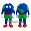 Blue Earth Globe Mascot Costume for Events and Promotions Blue Earth Globe Mascot Costume for Events and Promotions