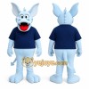 Blue Bat Mascot Costume for Events and Promotions Blue Bat Mascot Costume for Events and Promotions