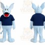 Blue Bat Mascot Costume for Events and Promotions