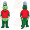 Green Alligator Mascot Costume for Children's Events