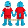 Blue Dolphin Mascot Costume for Children's Events