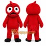 Red Bird Mascot Costume for Events and Promotions