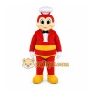 Red Bee Mascot Costume for Restaurant Promotions