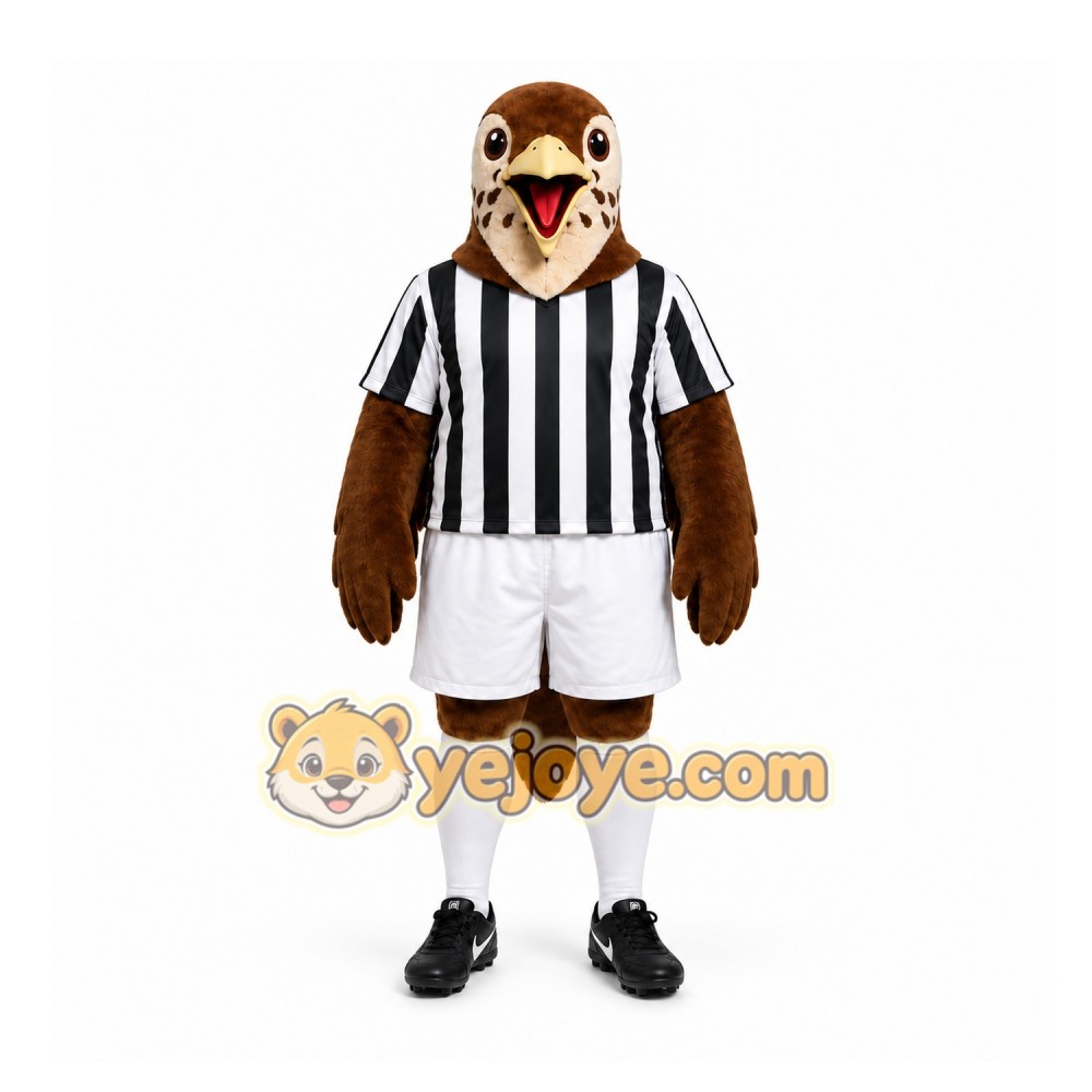 Brown Bird Mascot Costume for Sports Events