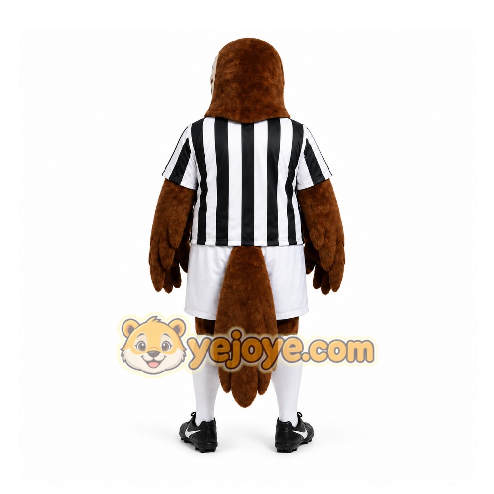Brown Bird Mascot Costume for Sports Events