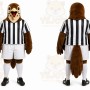 Brown Bird Mascot Costume for Sports Events