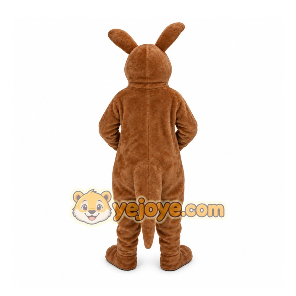 Brown Kangaroo Mascot Costume for Events and Promotions
