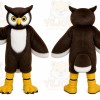 Brown Owl Mascot Costume for Events and Promotions