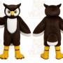 Brown Owl Mascot Costume for Events and Promotions