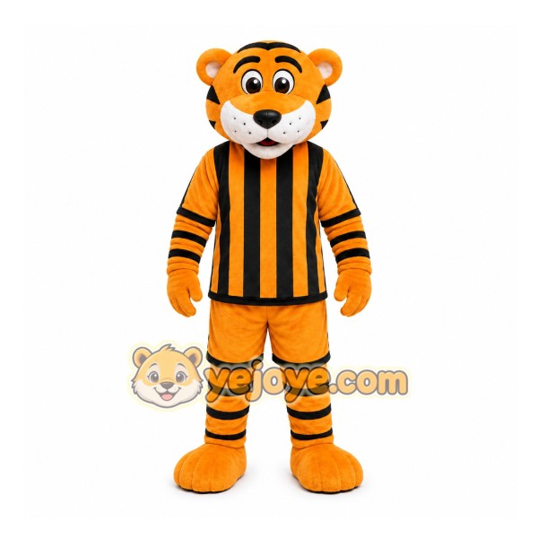 Orange Tiger Mascot Costume for Sports Events Orange Tiger Mascot Costume for Sports Events