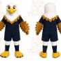 Blue Eagle Mascot Costume for Sports Events