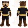 Black Bear Mascot Costume for Sports Events