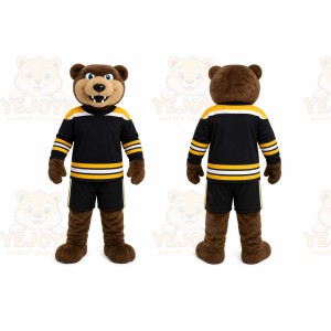 Black Bear Mascot Costume for Sports Events