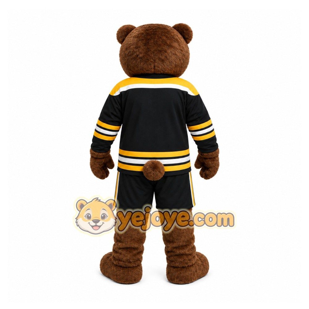 Black Bear Mascot Costume for Sports Events