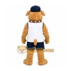 Brown Bulldog Mascot Costume for Sports Events Brown Bulldog Mascot Costume for Sports Events