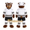 White Bear Hockey Player Mascot Costume for Sports Events White Bear Hockey Player Mascot Costume for Sports Events