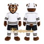 White Bear Hockey Player Mascot Costume for Sports Events