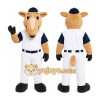 White Camel Baseball Player Mascot Costume for Sports Events White Camel Baseball Player Mascot Costume for Sports Events