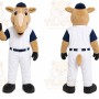 White Camel Baseball Player Mascot Costume for Sports Events