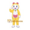 Adult Cartoon Yellow Cat Mascot Costume Adult Cartoon Yellow Cat Mascot Costume