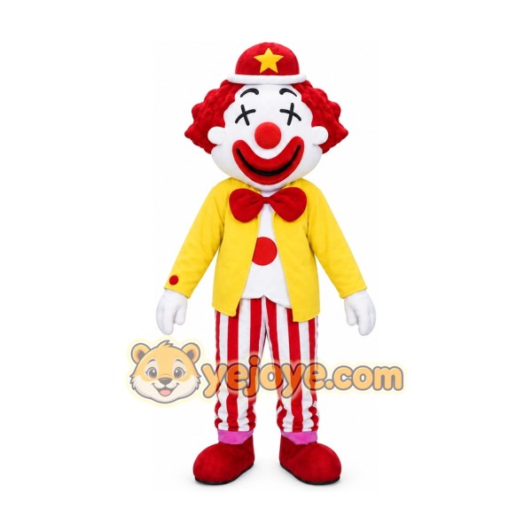 Adult Clown Mascot Costume Character Mascots