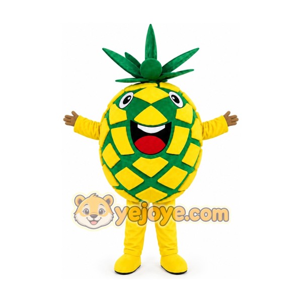 Adult Fruit Pineapple Mascot Costume Adult Fruit Pineapple Mascot Costume