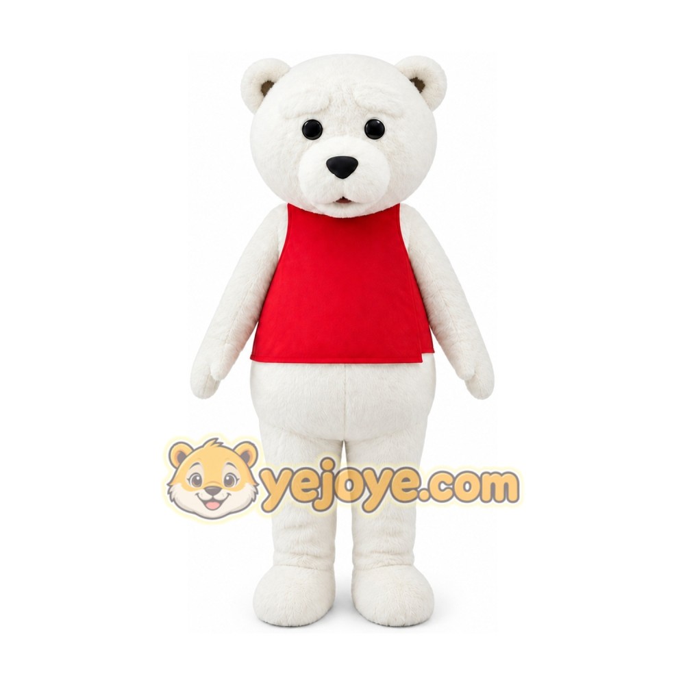 Adult Fur Teddy Bear Mascot Costume Adult Fur Teddy Bear Mascot Costume