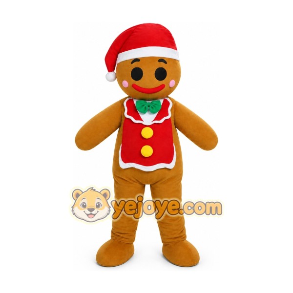 adult gingerbread man mascot costume adult gingerbread man mascot costume