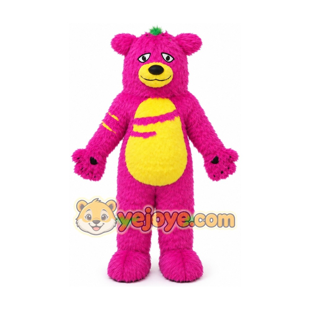Adult Halloween Purple Monster Mascot Costume Adult Halloween Purple Monster Mascot Costume