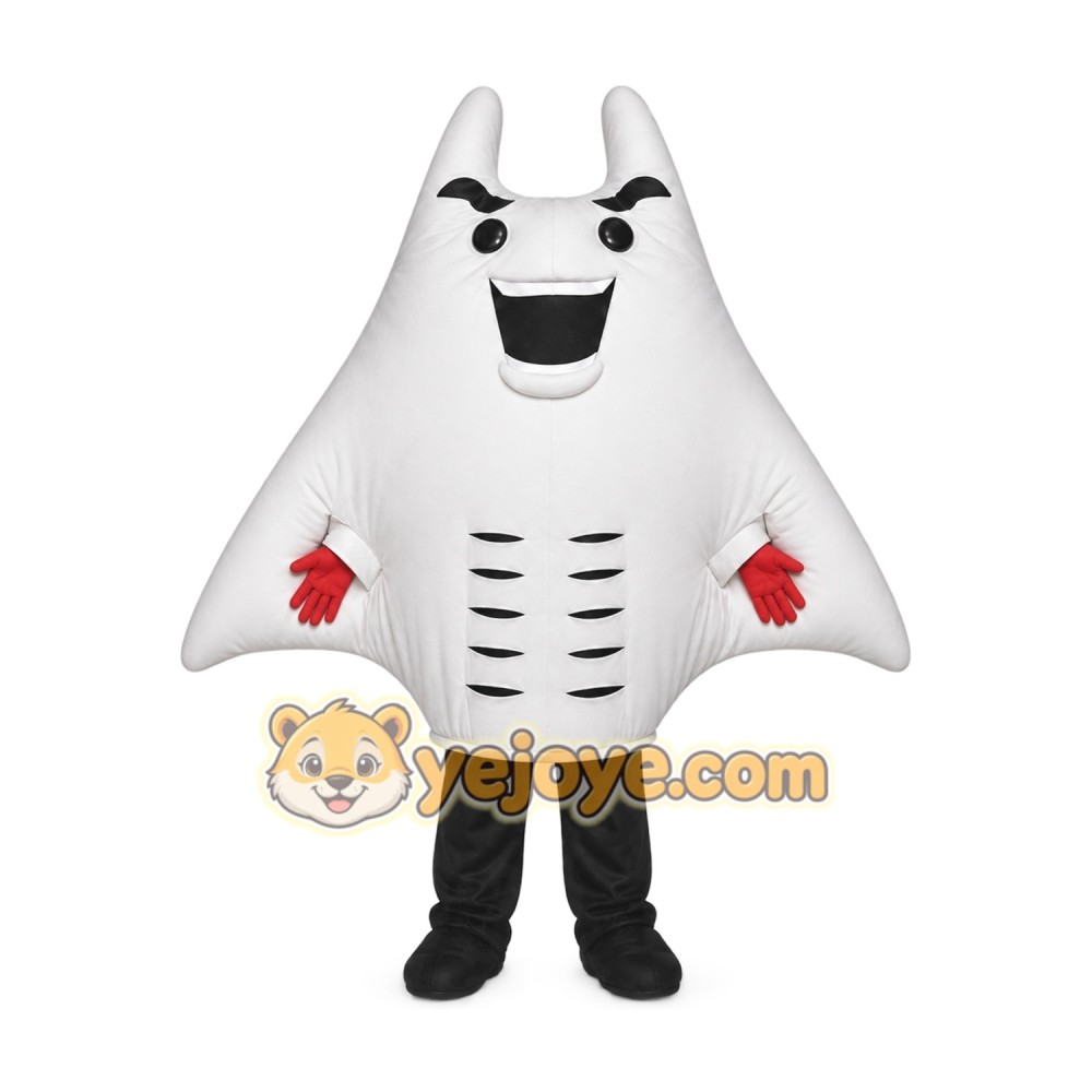 Adult Manta Rays Devil Ray Mascot Costume Deep Sea Fish Mascot