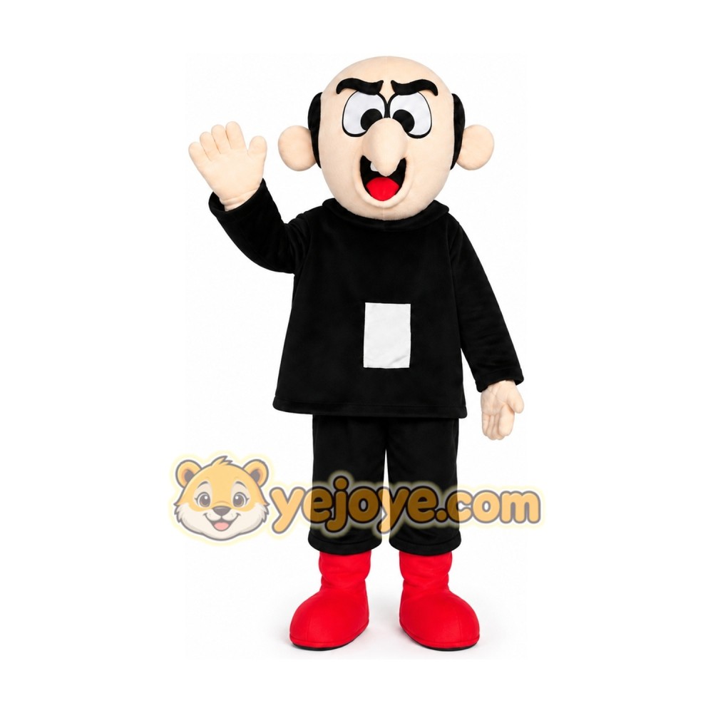 Adult Old Man Witch Mascot Costume Adult Old Man Witch Mascot Costume