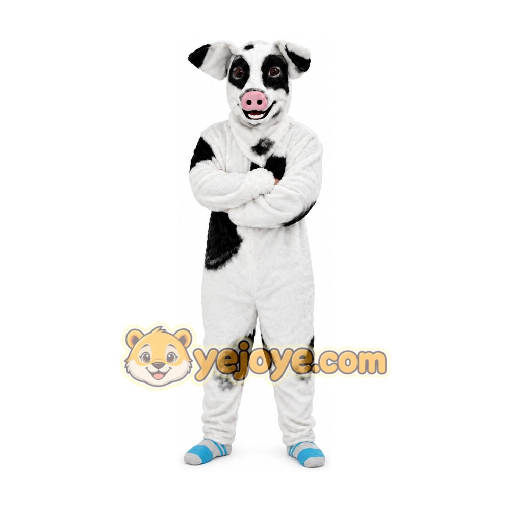 Adult Pig Mascot Costume Adult Pig Mascot Costume