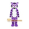 Adult Purple Tiger Mascot Costume Adult Purple Tiger Mascot Costume