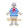 Gray Sailor Seal Mascot Costume Gray Sailor Seal Mascot Costume