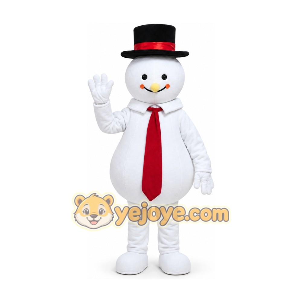 Adult Snowman Mascot Costume Adult Snowman Mascot Costume