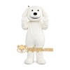 Adult White Dog Cartoon Mascot Costumes Adult White Dog Cartoon Mascot Costumes