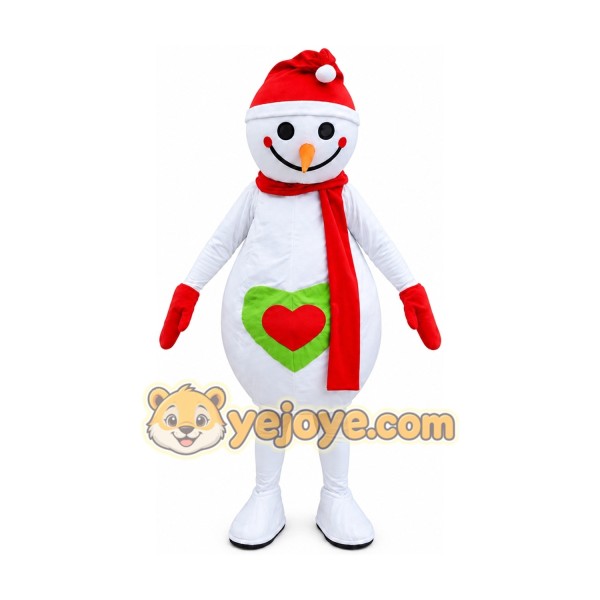 Adults Snow Man Mascot Costume