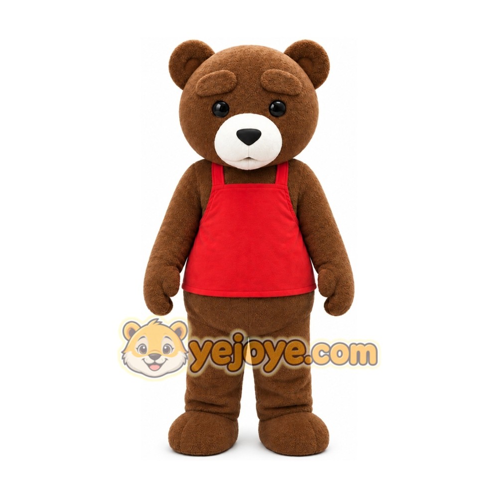 Advertising Teddy Bear Mascot Costume Advertising Teddy Bear Mascot Costume