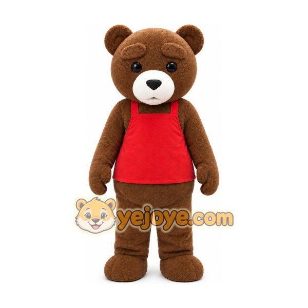 Advertising Teddy Bear Mascot Costume