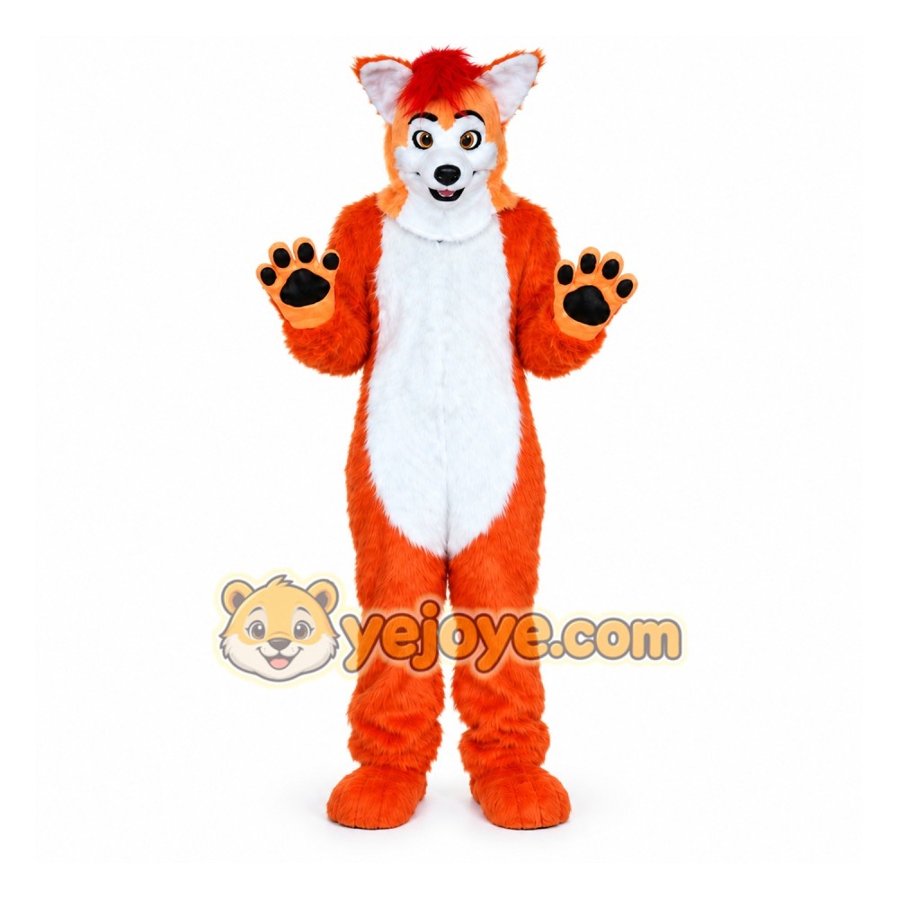 Fox Dog Mascot Costume