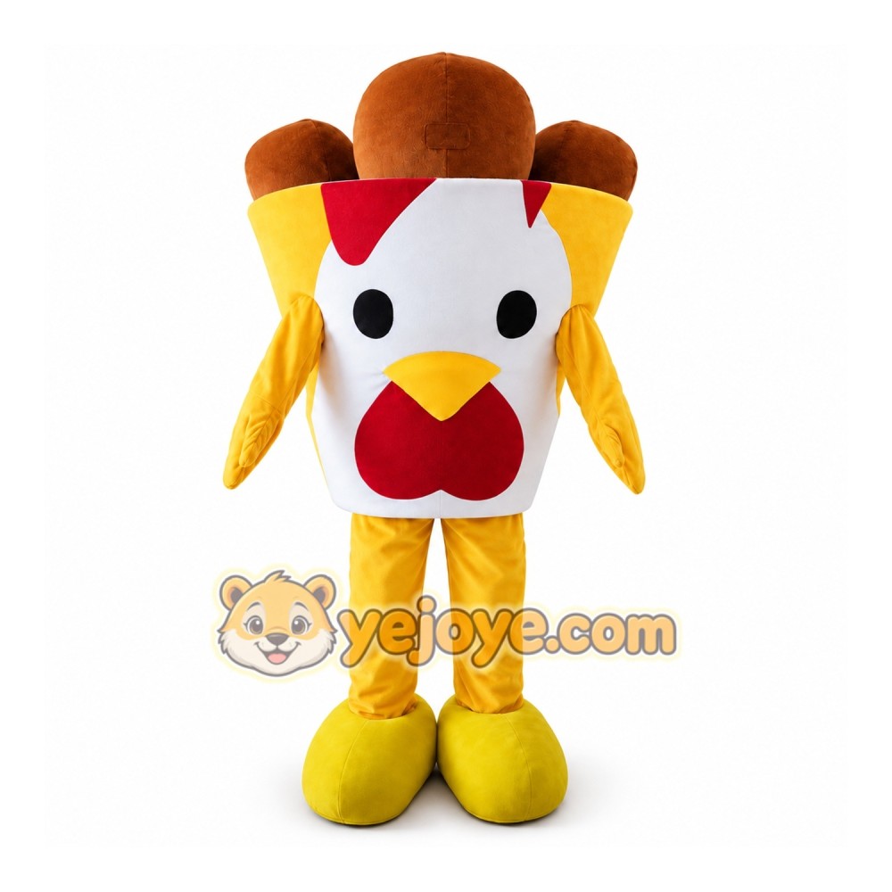 Fried Chicken Mascot Costume Food Mascots Fried Chicken Mascot Costume Food Mascots