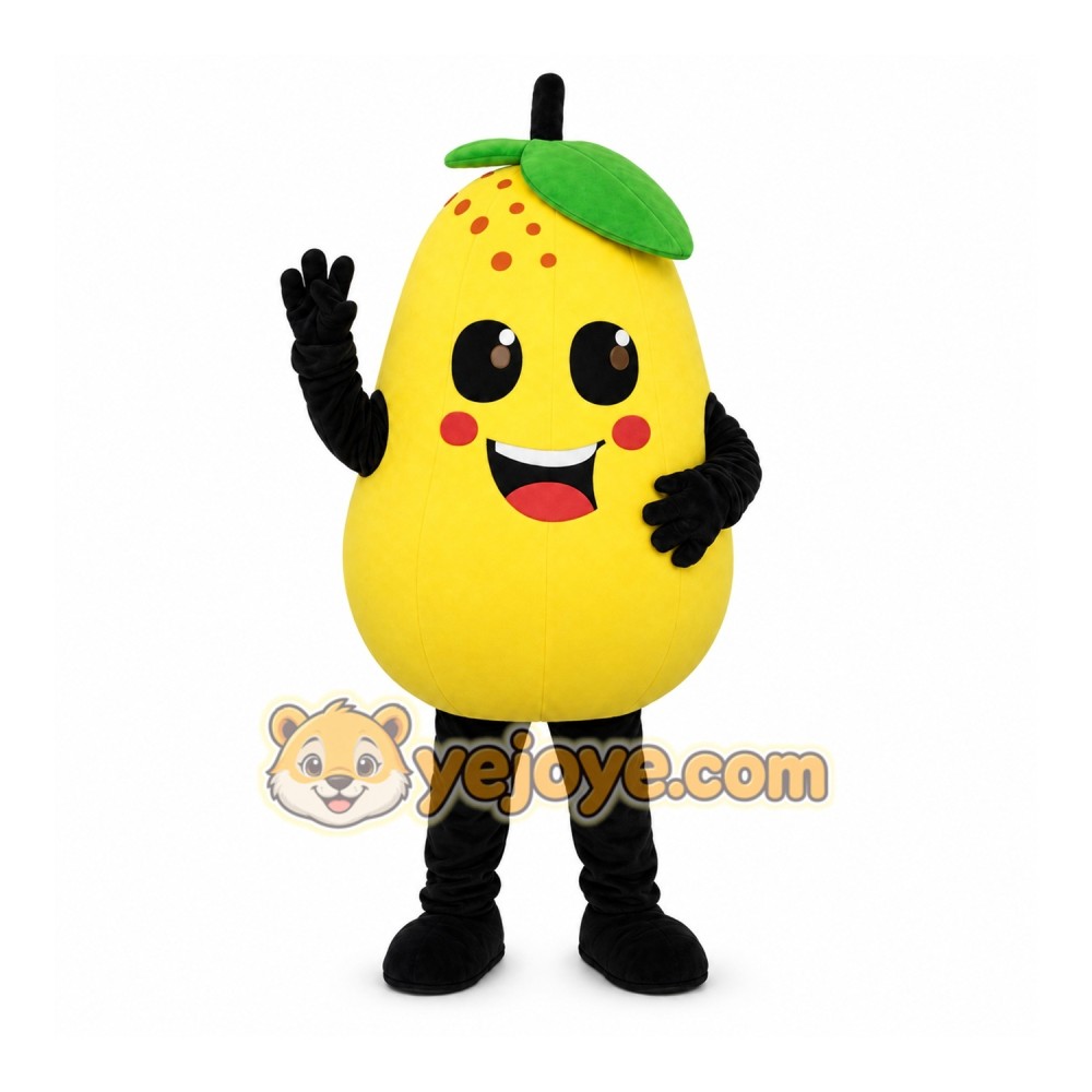 Fruits And Vegetables Pears Mascot Costume Fruits And Vegetables Pears Mascot Costume
