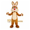 Funny Brown Bunny Rabbit Mascot Costume Funny Brown Bunny Rabbit Mascot Costume