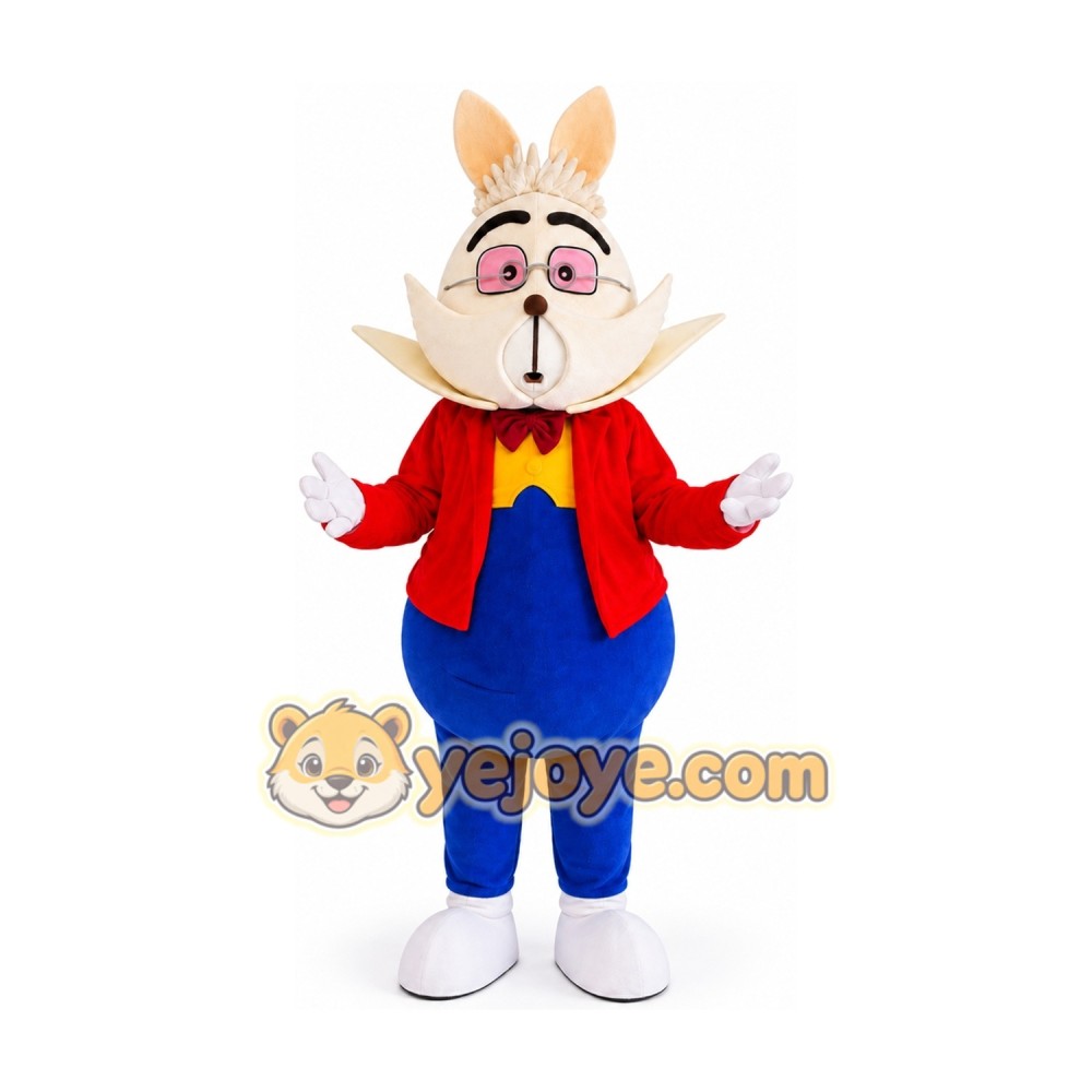 Alice Rabbit Mascot Costume Alice Rabbit Mascot Costume
