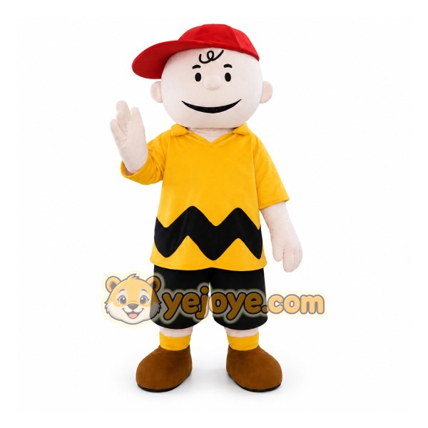 Funny Cartoon Character Charlie Mascot Costume