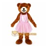 Funny Girl Teddy Bear Mascot Costume